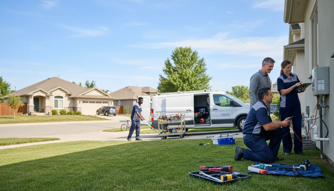 Tankless water heater service in Creekside, PA